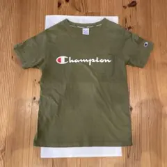 Champion オリーブ 半袖Tシャツ M