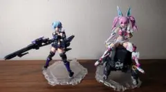 オ*読様 Nukematrix FOX & Rabbit 組立済プラモデルセット