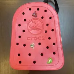 クロックス キッズ ミニリュック バッグ 赤 ピン付きのサムネイル