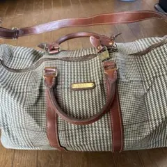 Polo Ralph Laurnチェック柄 ボストンバッグ