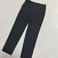 スマートアンクルパンツ/丈長めグレー