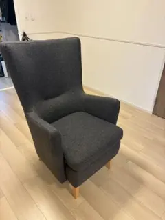 IKEA 1人掛けソファ ダークグレーのサムネイル