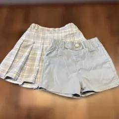 グローバルワーク他 チェックスカート・ハーフパンツ