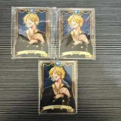 ワンピース ステータスカードコレクション サンジ 3個セット