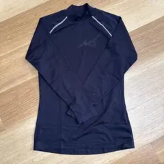 Mizuno ネイビー 長袖アンダーシャツ 160　裏起毛