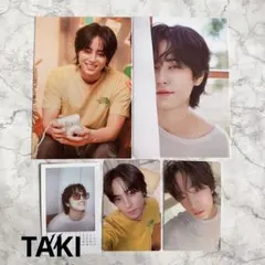 &TEAM シーグリ 2026 TAKI タキポストカード トレカ チェキセット