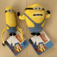 怪盗グルーのミニオン超変身 マスコット 〜メガミニオン〜　2個セット　①