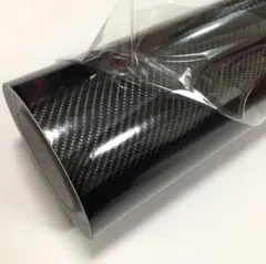 【高品質】5Dカーボン調シート(4D柄ベース)152×30cm ブラック