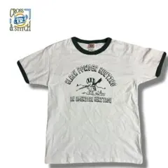 CROSS & STITCH アメカジ　リンガー　Tシャツ L