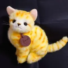 希少 三英貿易 グレイスフル graceful 茶トラ 猫 おすまし ぬいぐるみ