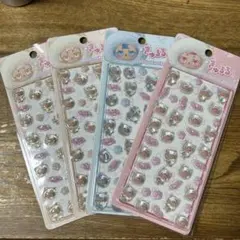 きゅるるキャラクターシール 4枚セット