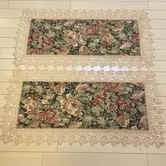 【お値下げ】近沢レース■使い方は自由自在■マルチカバー■マット■レトロ■新品