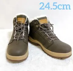 美品 防寒ブーツ 裏起毛 スノーシューズ 透湿防水 39サイズ24.5
