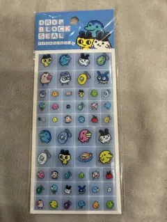 ドロップブロックシール　タイルみたいなシール　たまごっち