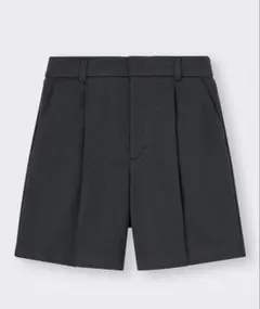 GU ブラッシュドジャージーショートパンツ　ブラック S