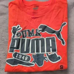 PUMA オレンジ Tシャツ Sサイズ 1948