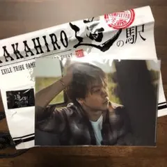 EXILE TAKAHIRO クリアファイル　バッジ