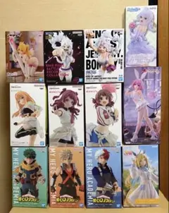 プライズフィギュア　12体　まとめ売り　美少女　ヒロアカ　ワンピース