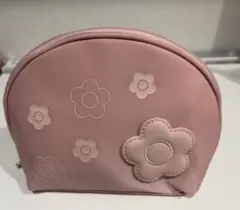 マリークヮント花柄ポーチ ピンク 中型(*´▽｀*)