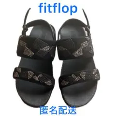 フィットフロップ fitflop SANDALS 黒 22cm