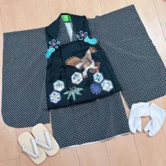 七五三　3歳被布　男の子　被布セット