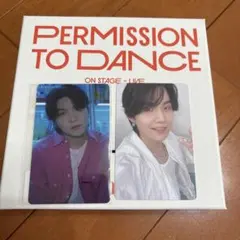 BTS PERMISSION TO DANCE SUGA トレカ2枚セット