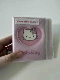 ハローキティ一番くじ　キルティング カード収納ファイル ピンクのサムネイル