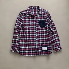 CLOSSHIチェック柄コットンシャツ M