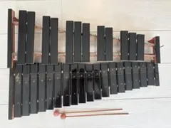 美品】YAMAHA 卓上木琴 32音 派生音付 ヤマハ 高級木琴（バチあり