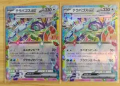 ポケモンカード テラパゴスex RR 2枚セット