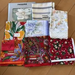 ブランドハンカチ8枚セット