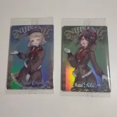 にじさんじウエハース カード 戌亥とこ・町田ちま