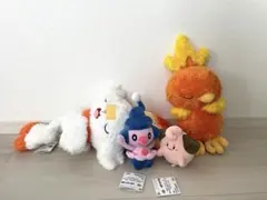 【美品】ポケモン ぬいぐるみ4点セット