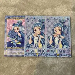 キミプリ感謝祭 フォト風カード キュアウインク 3枚