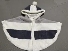 GELATO PIQUE ストライプポンチョ