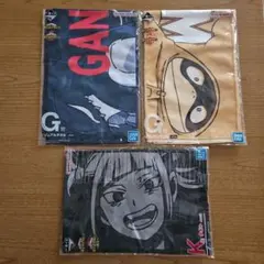 僕のヒーローアカデミア ビジュアルタオル 一番くじ 3枚セット (新品未開封)