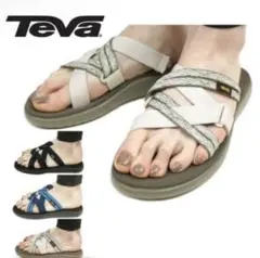 テバ ボヤ スライド クロスサンダル　24㎝