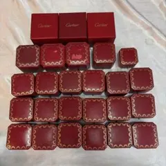 カルティエ アクセサリーケース 空箱 18個 - メルカリ