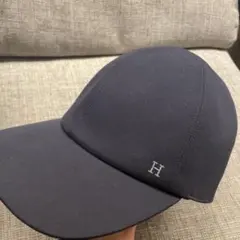 HERMES ベースボールキャップ ネイビー 59 美品のサムネイル