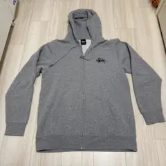 Stussy ジップアップパーカー グレー Mサイズのサムネイル
