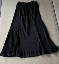 マーメイドロングスカート　ウエストゴム