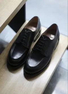 希少 美品 Makers 8 12周年記念 レザー Vチップ BLUCHER 黒 希少 美品 Makers 8 12周年記念 レザー Vチップ BLUCHER 黒 - メルカリ