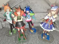 ウマ娘　フィギュア　開封済み　中古品　ツインターボ　マチカネタンホイザ　一番くじ