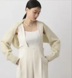 新品未使用タグ付き⭐︎Apartby グリッターボレロ