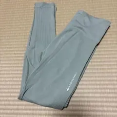 ハイウエスト グレー レギンス S/M