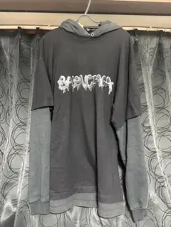 BALENCIAGA オーバーサイズ　パーカー　スライムのサムネイル