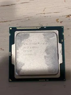 Intel Core i7-4790 CPU 本体