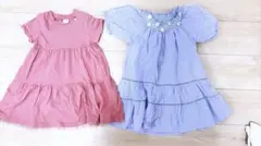 petit main ワンピース　90cm ２点セット