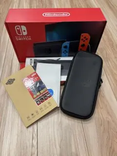 【極美品】 Nintendo Switch ネオンブルー/ネオンレッド 本体