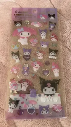 【♡さん専用❗️】マイメロディ クロミ　クリアキャンディシール